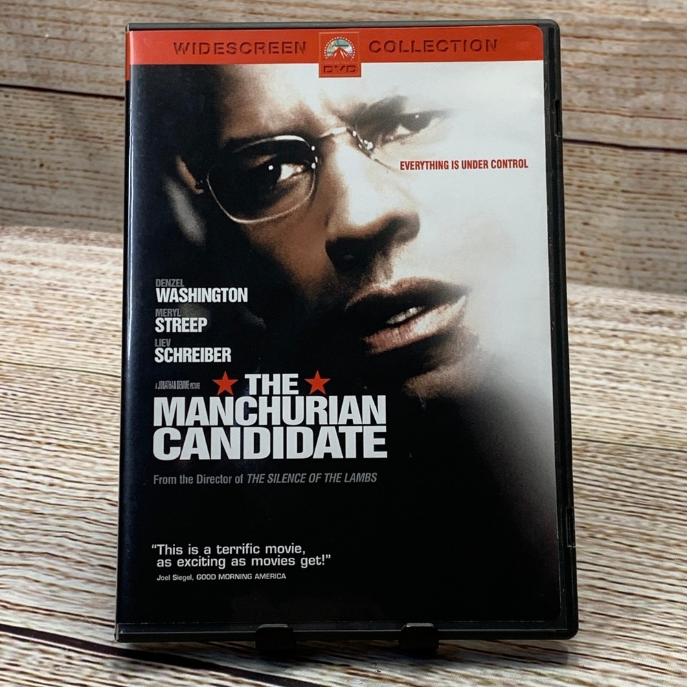The Manchurian Candidate‎ [2004 DVD] Denzel Washington Meryl Streep Widescreen